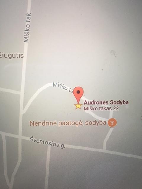 Audrones Sodyba Sventoji Bagian luar foto